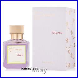 A LA ROSE by MAISON FRANCIS KURKDJIAN 2.4 oz (70 ml) EDP Spray NEW & SEALED