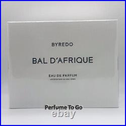 BYREDO BAL D'AFRIQUE 1.6 oz (50 ml) EDP Spray NEW in BOX & SEALED