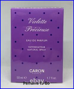 CARON VIOLETTE PRECIEUSE 1.7 oz (50 ml) EDP Spray NEW in BOX & SEALED