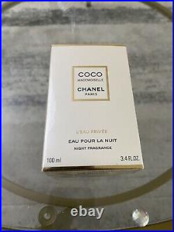 CHANEL COCO MADEMOISELLE L'EAU PRIVEE 3.4oz (100ml) Night Fragrance NEW & SEALED