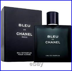 Chanel Bleu De Chanel Eau de Parfum Spray Cologne Men, 5OZ/150ML 100% AUTHENTIC