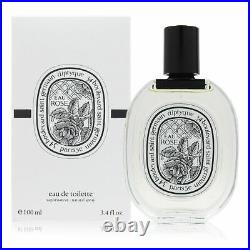 DIPTYQUE EAU ROSE for WOMEN 3.4 oz (100 ml) EDT Spray NEW in BOX & SEALED