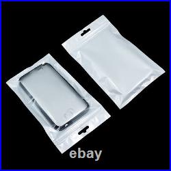 Front Clear for Zip Plastic Retail Lock Packaging Bags Hang Hole Reclosable Pack