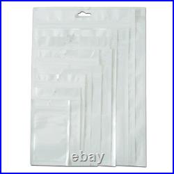 Front Clear for Zip Retail Plastic Lock Packaging Bag Mylar Foil Reclosable Pack