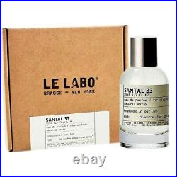 LE LABO SANTAL 33 Unisex 1.7 oz (50 ml) EDP Spray NEW & SEALED