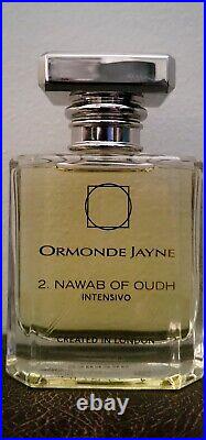 ORMONDE JAYNE 2. NAWAB OF OUDH INTENSIVO 1.7 oz (50 ml) Spray NEW WITH BOX