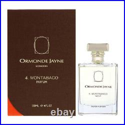 ORMONDE JAYNE 4. MONTABACO 4 / 4.0 oz (120 ml) Parfum Spray NEW in BOX & SEALED