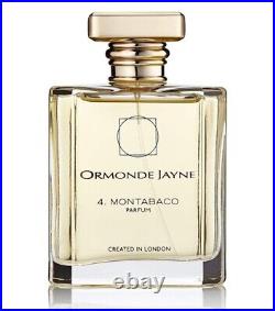 ORMONDE JAYNE 4. MONTABACO 4 / 4.0 oz (120 ml) Parfum Spray NEW in BOX & SEALED