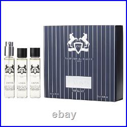 PARFUMS de MARLY LAYTON TRAVEL REFILL SET 3 x 0.33 oz (10 ml) EDP Spray SEALED