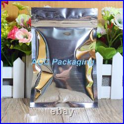 Silver Aluminum Mylar Foil for Zip Bags Plastic Lock Retail Package Food Grade